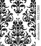  glamour seamless damask...