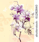 tender twig blossoming orchids...
