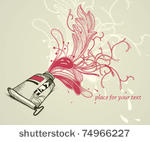 vector illustration with a ...