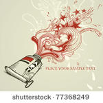 vector illustration of a tube...