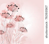 romantic flower background