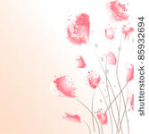 pastel flower background