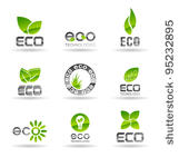 ecology icon set  number 2 ....