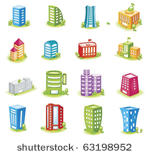building icons set