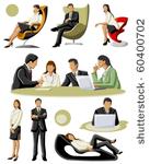 group of people working