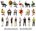 group of business and office...