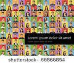 background with a group of...