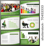 business template. vector...