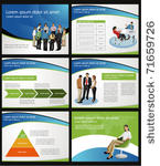 business template. vector...