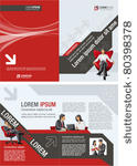 red and black template for...