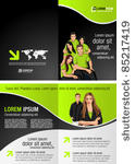 green lime and black template...