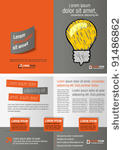 gray and orange template for...