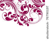 abstract floral background.