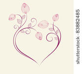 abstract floral  background....