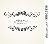 vintage floral frame. element...