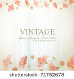 vector vintage background with...