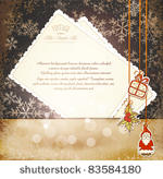 vintage  grungy new year ...
