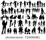 family silhouettes