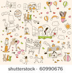 cute seamless pattern