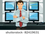a vector illustration of a...