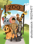 a vector illustration of a...