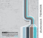 retro grunge background   vector