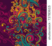 floral seamless background with ...