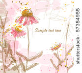abstract romantic vector...