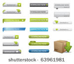 website download buttons