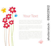 colorful floral background