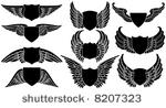 shields with wings  create your ...