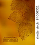 autumnal background with your...