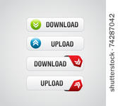 set of download buttons 2 with...