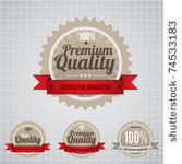 premium quality labels with...