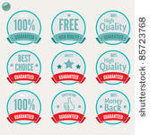 satisfaction labels and various ...