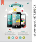 vector web landing page or...
