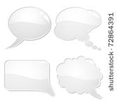 set of speech and thought...