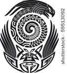 tribal tattoo pattern. fit for...