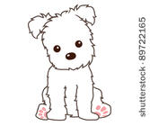 terrier dog vector