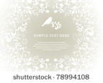 vector beautiful floral...