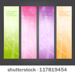 abstract vertical banner