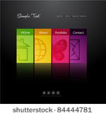 modern web design template