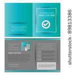 abstract business brochure...
