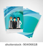 business brochure design with...