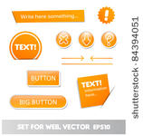 set for web  web page elements
