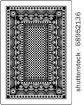 playing card back side 62x90 mm