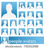 vector people avatars