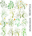 floral design set