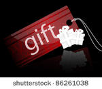 elegant red price tag  ...