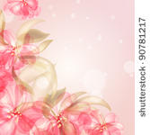 wedding card or invitation with ...